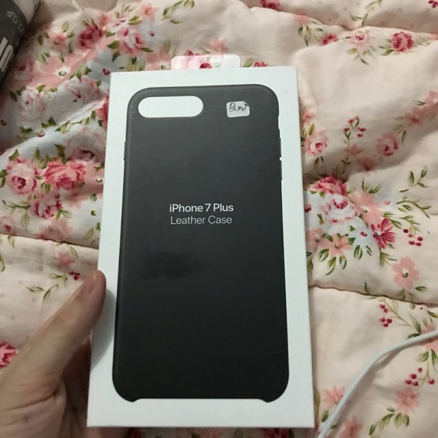 Leather case iphone 7plus original apple