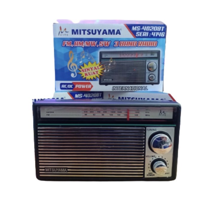 SPEAKER RADIO MITSUYAMA MS 4020 SERI 4146 radio jadul