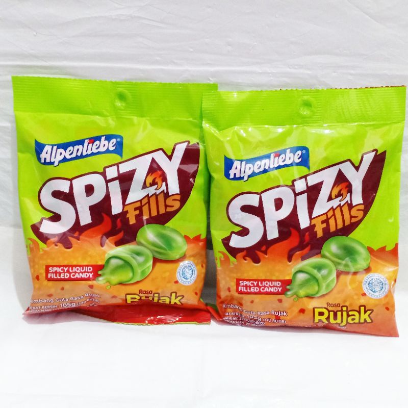 Permen Alpenliebe Spizy Fills Rasa Rujak