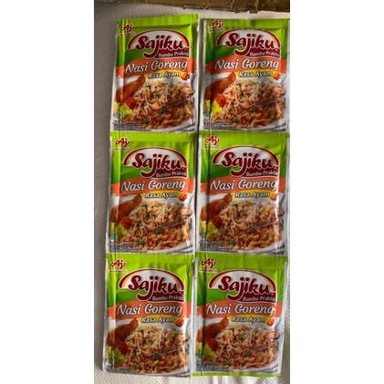

Sajiku Nasi goreng Rasa Ayam 1 renteng isi 10 bungkus harga grosir