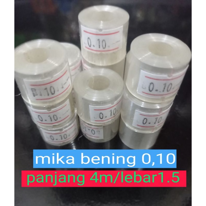 mika sawangan,putih bening 0,10.lebar 1.5/4meter.sendaren, gapangan