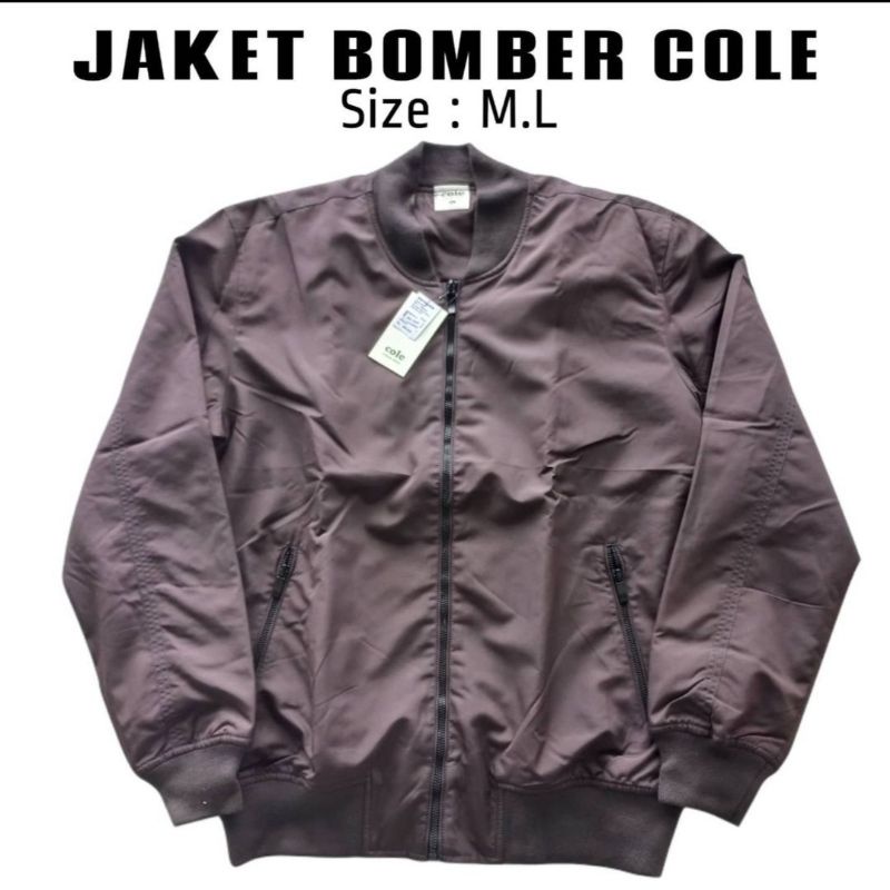 JAKET BOMBER/PARASUT COLE