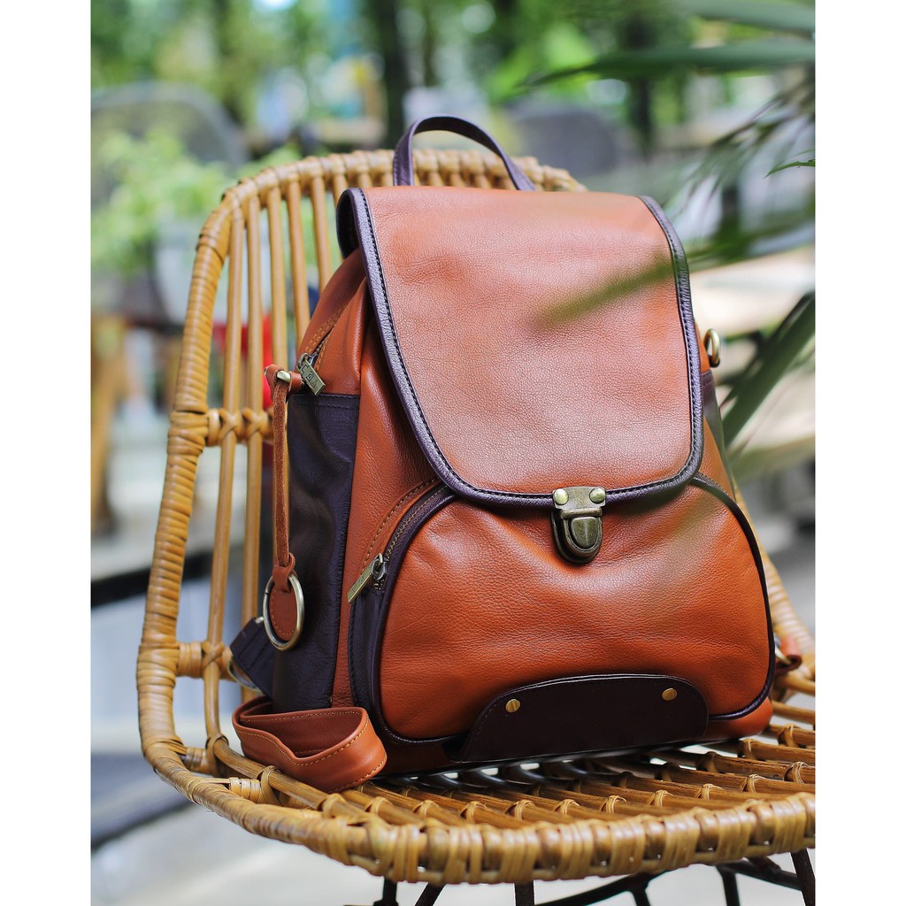 Rania Backpack Tas Kulit Asli