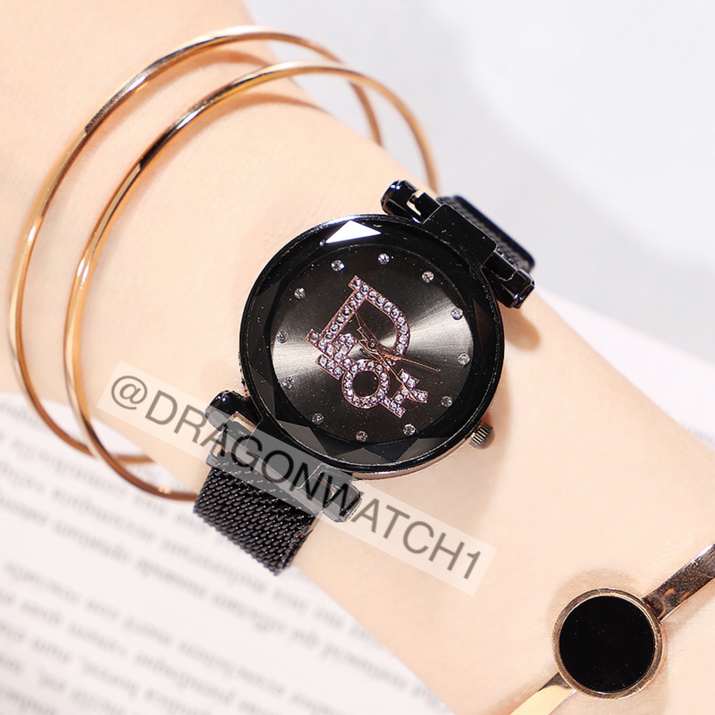 COD✅ Jam tangan wanita rantai magnet News model gaya fashion watch import harga grosir  S1001-1