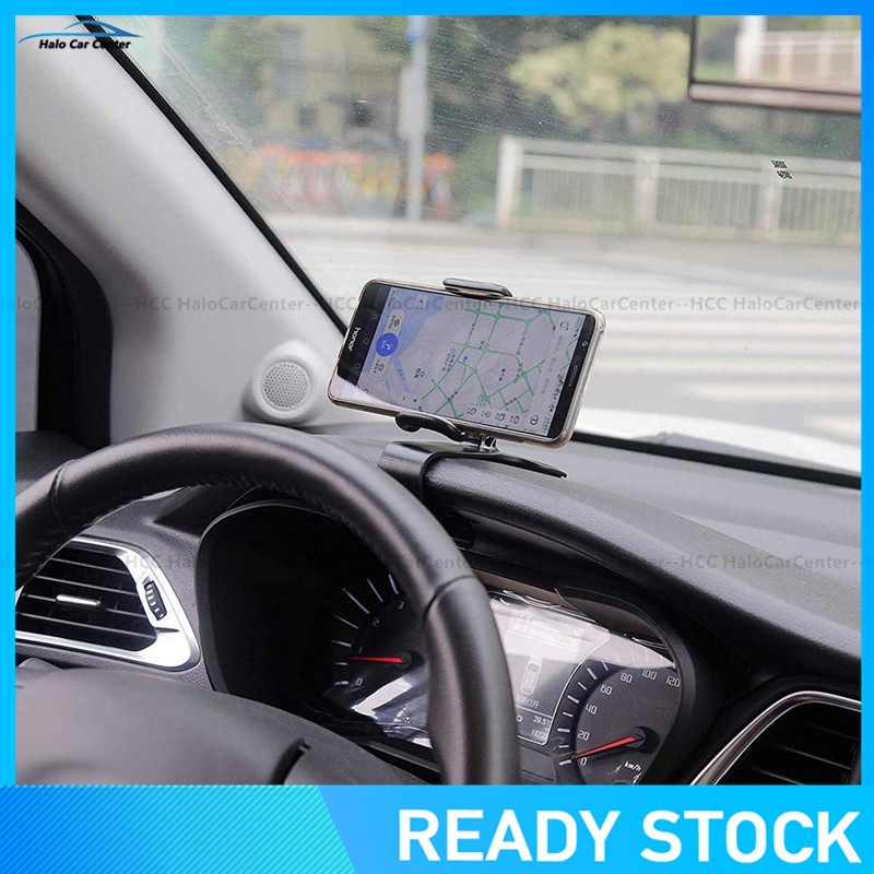 Braket Stand Holder Smartphone Mount Dashboard Mobil Rotasi 360 Derajat