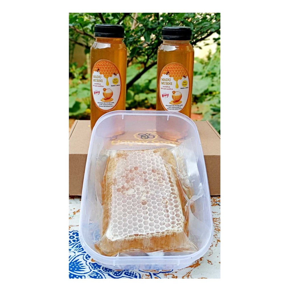 

(PAKET BUNDLING) MADU 1 Box 250gr, 2 Botol 350gr PREMIUM