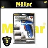 Mollar Cordless Screwdriver CDS014 24pcs Bor Obeng Baterai 4.8V CDS 014