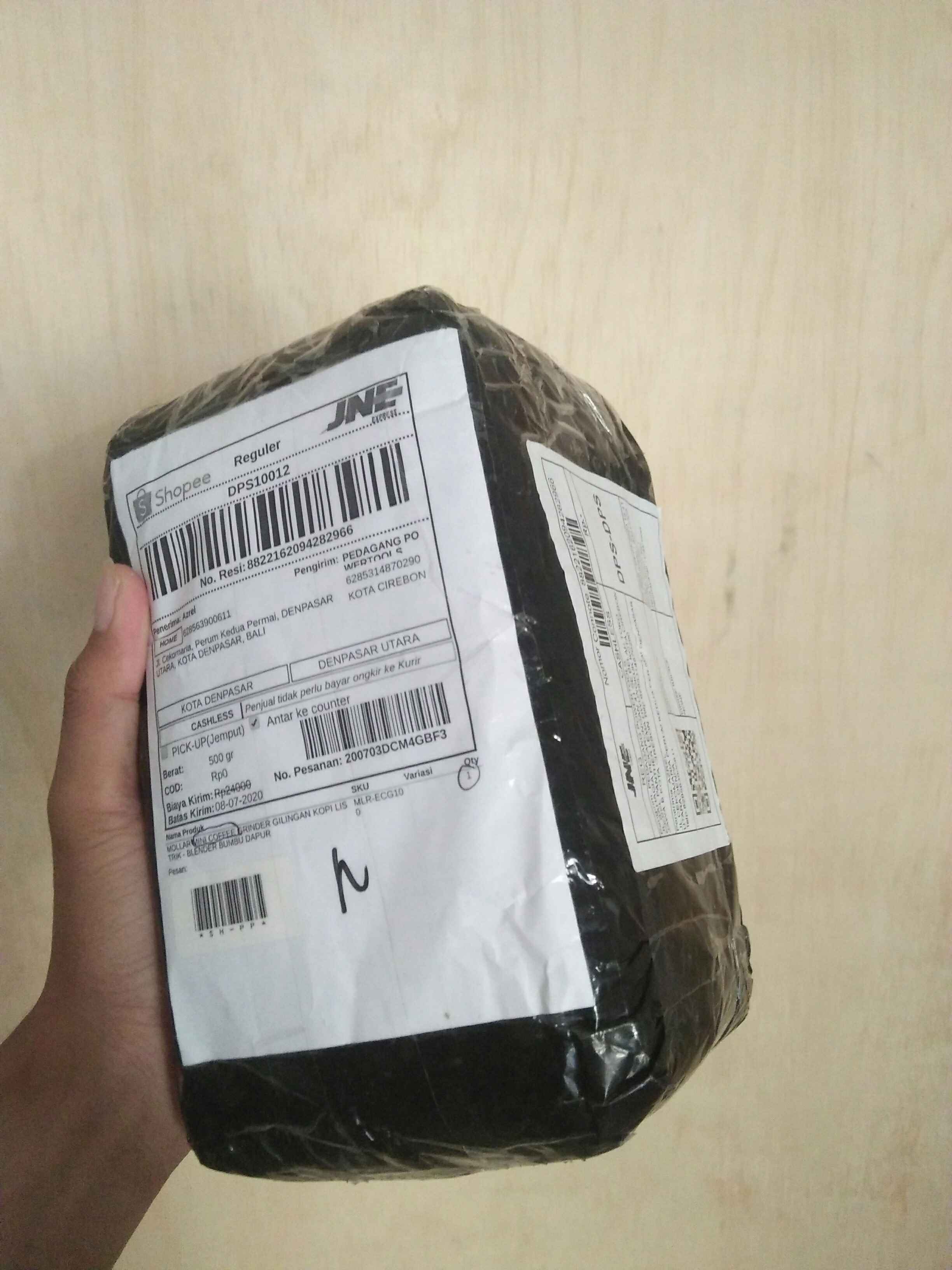 Mollar Mini Coffee Grinder Gilingan Kopi Listrik - Blender Bumbu Dapur