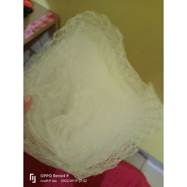 

tambahan extra bubble wrap packing