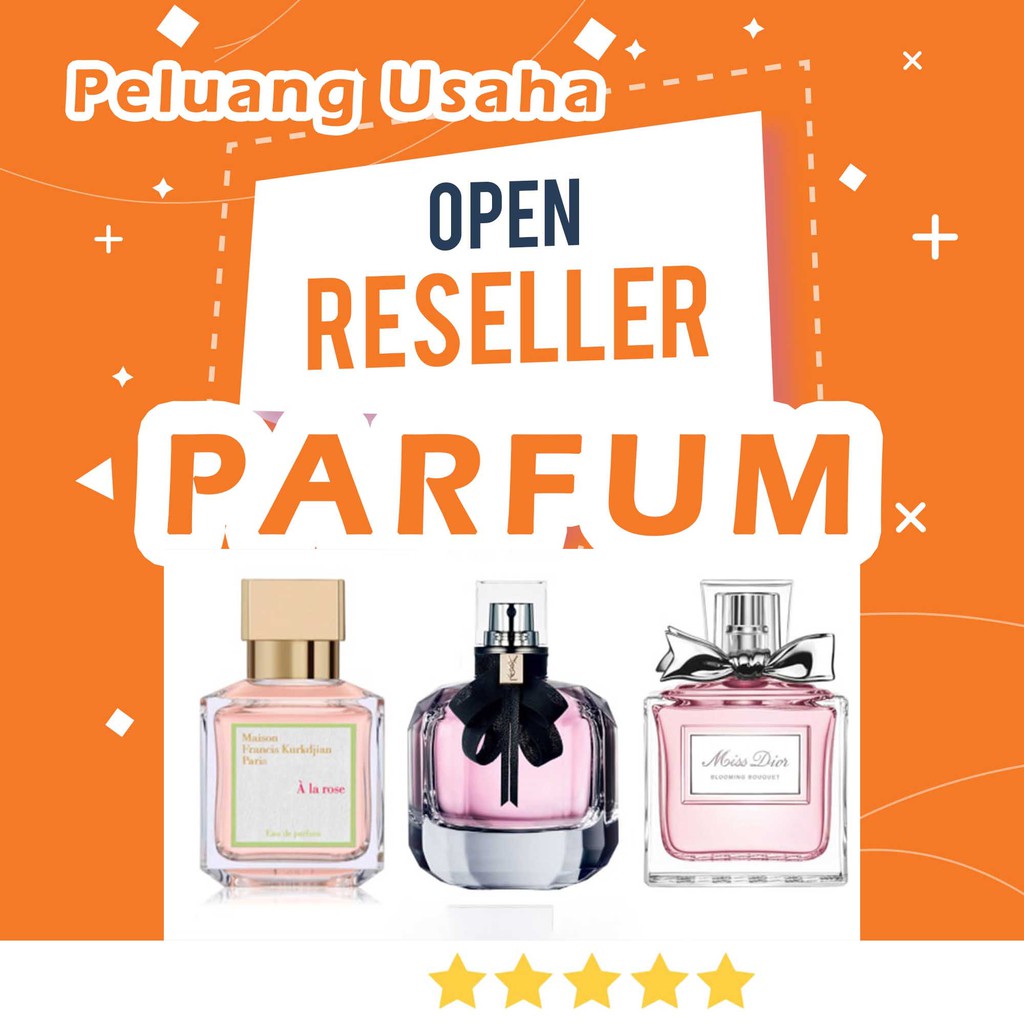 Infrarød Premier tilskuer Jual Reseller Parfum Menguntungkan Bisnis Peluang Usaha Minim Kerugian Pria  Wanita Parfum Musk | Shopee Indonesia