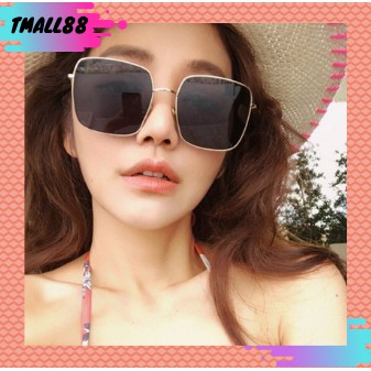 ♥TMALL88♥ Kacamata Hitam KM96 Kacamata Kotak Gaya Korea Wanita