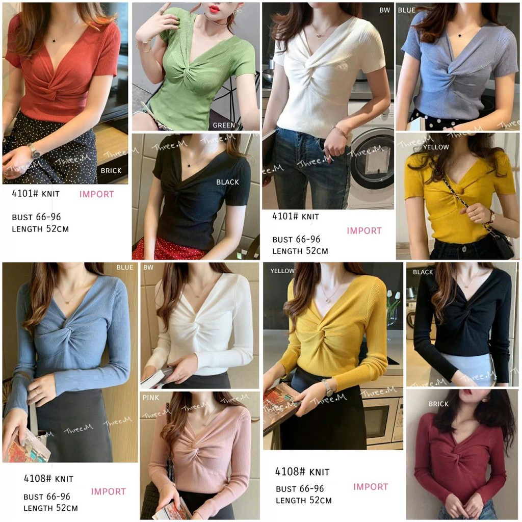 atasan wanita baju natal /top premium knit wanita/blouse/ chinese top