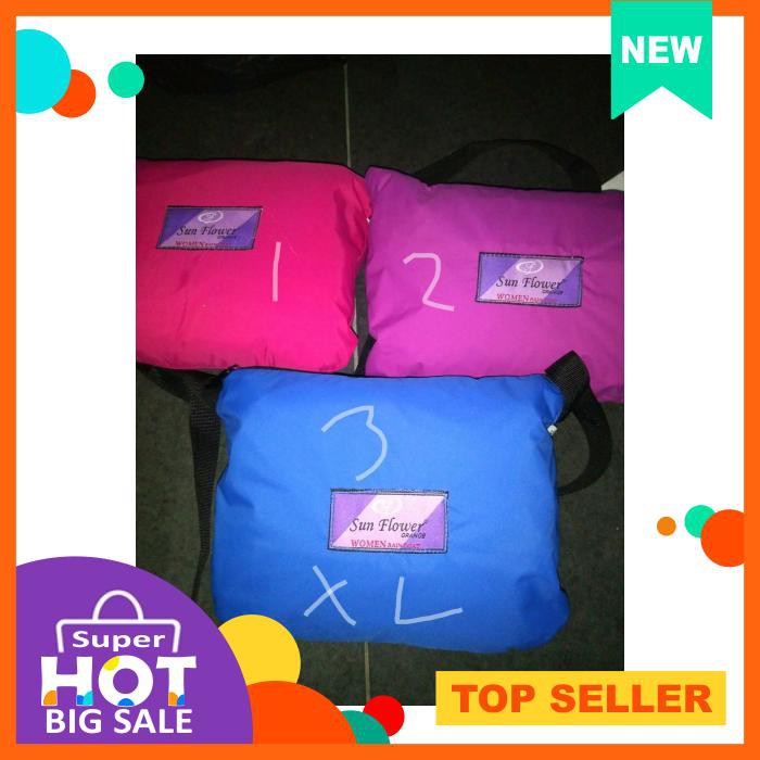 Jas Hujan Sunflower Rok#Jas Hujan Muslimah