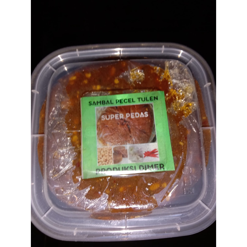 

Sambel Pecel Tulen Super Pedas