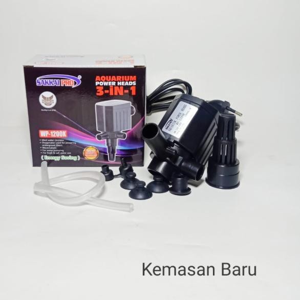 ➲ Aquarium Power Heads Sakkai Pro WP-1200K Pompa Aquarium Water Pump ◄