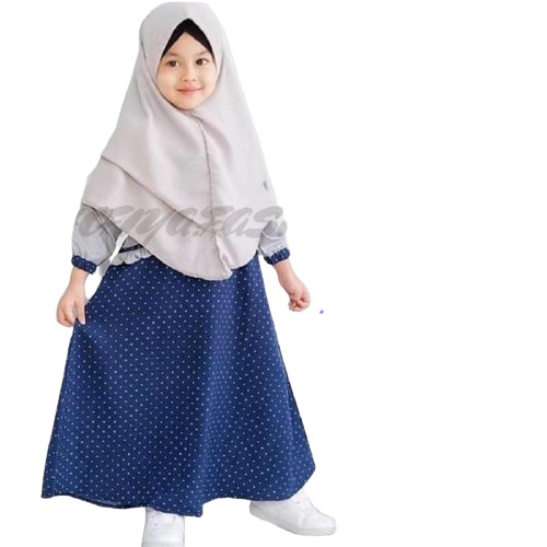 Gamis SHOFIYA Untuk anak Umur 1-10 Thn