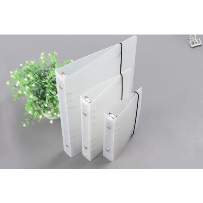 

Gia | Binder A5, A6, & A4 Cover Transparan (Tanpa Loose Leaf)