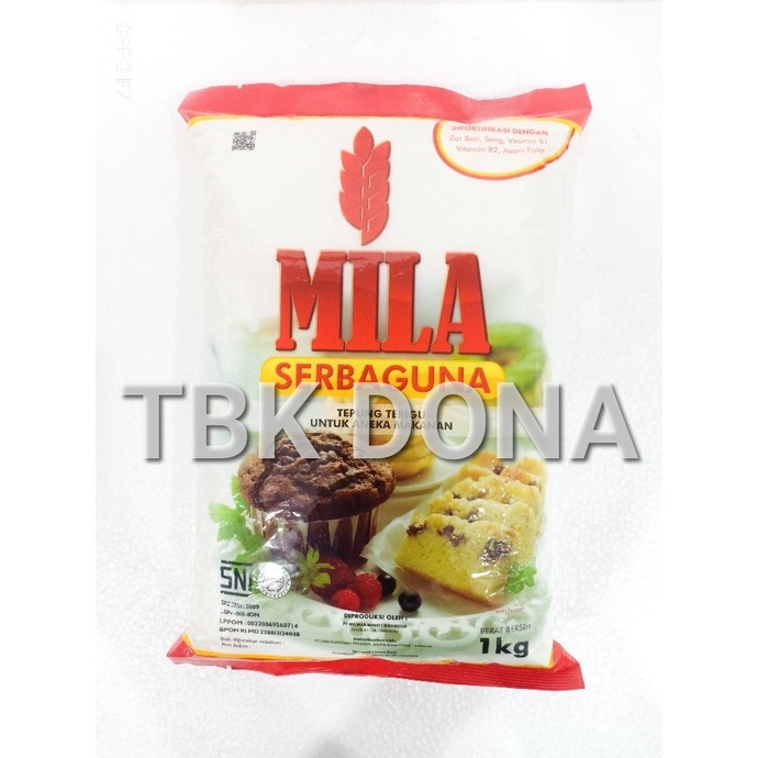 

cs01477 Terigu Mila Serbaguna 1 Kg Murah / Tepung Mila 1 Kg Murah Da01D100