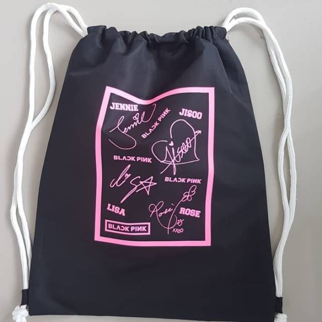 Tas serut ransel blackpink jisoo jennie rose lisa