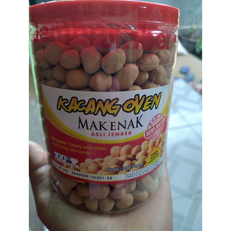 

Kacang Oven Mak Enak Asli Jember