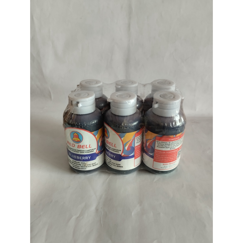 

Red Bell Blueberry 1 Pack Isi 6 Pcs