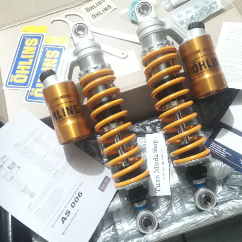 shockbreker shock ohlins rx king 100% original