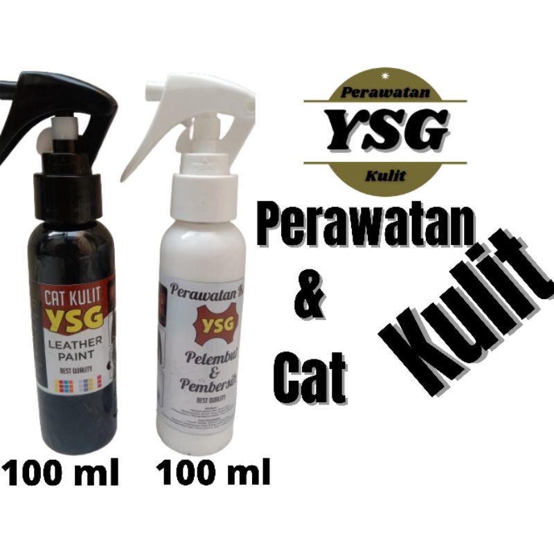 paket murah 2 botol cat kulit hitam 100 ml+perawatan kulit 100 ml,pelembut,pengkilap dan anti jamur,untuk jaket kulit,tas kulit,sepatu kulit,dll