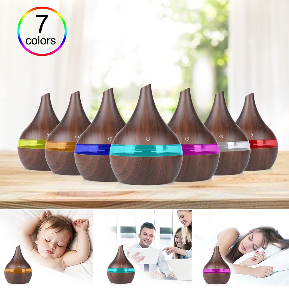 Humidifier Diffuser Aromaterapi Essential Oil Ultrasonic Pelembab Aromatherapy Disfuser Pelembab Udara