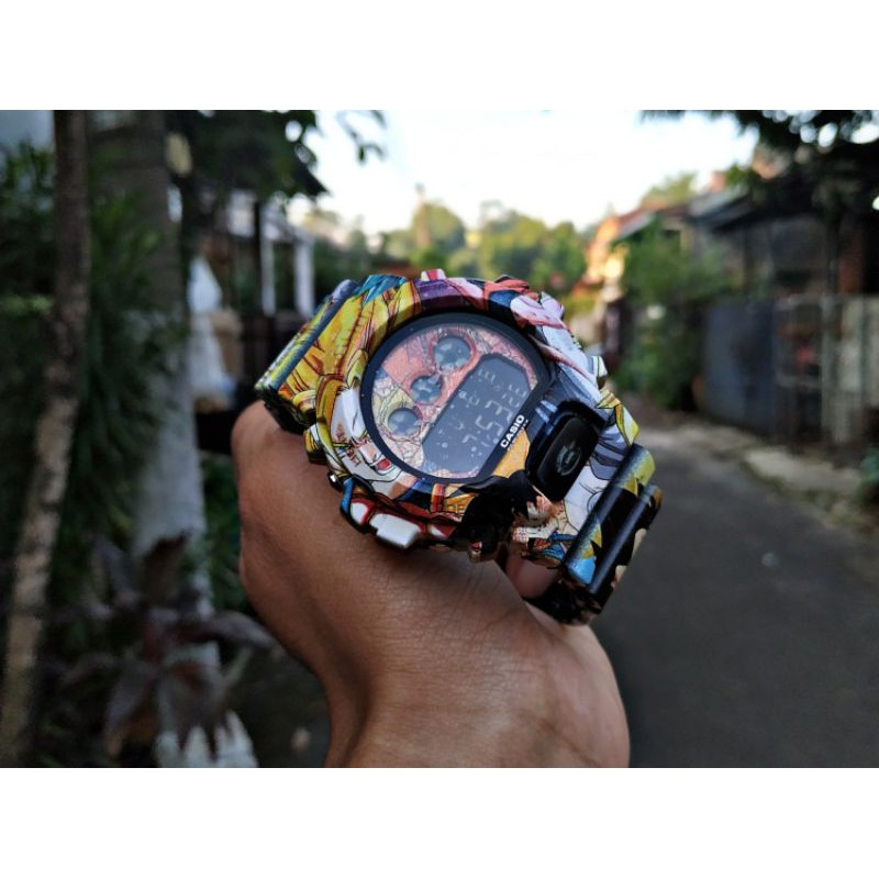 LIMITED EDITION JAM TANGAN NEW GSHOCK DW6900 CUSTOM DRAGON BALL