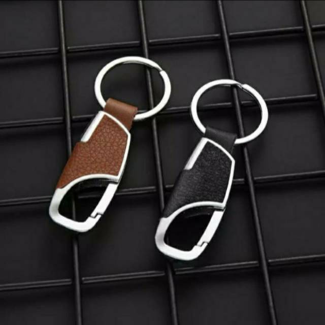 GANTUNGAN KUNCI MOBIL MOTOR RUMAH LEMARI KUAT AWET DAN TAHAN LAMA CARABINER BESI LEATHER KARABINER KEYCHAIN KEREN MURAH BERKUALITAS