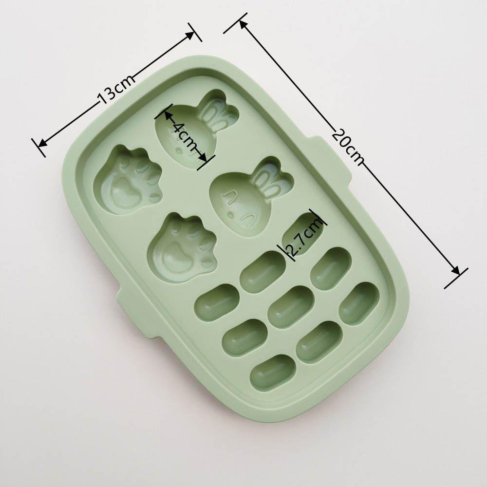 Populer Silicone Nibble Tray Sosis Homemade Bakeware Nibbler Feeder Dapur Gadget Cetakan Makanan