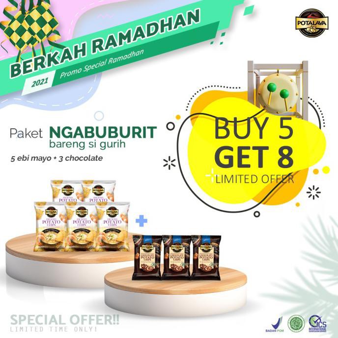 

TERLARIS BUY 5 GET 8 PAKET POTALAVA NGABUBURIT BARENG SI GURIH