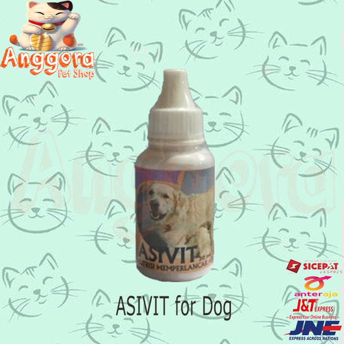 ASIVIT 30ml ALL VARIAN - Memperlancar ASI Anjing dan Kucing