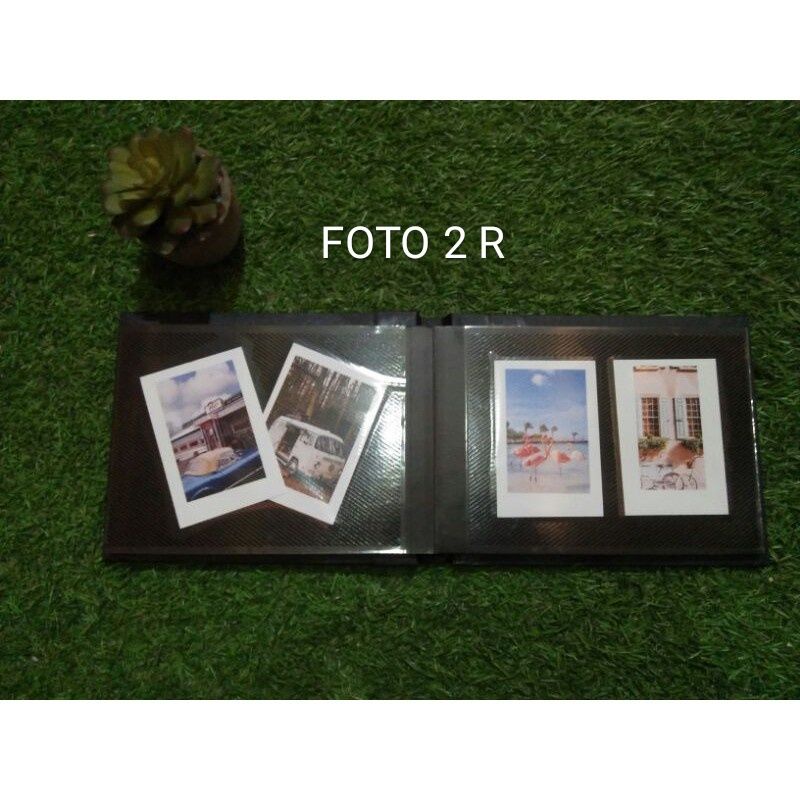 ALBUM FOTO MINI POLAROID BLACK SHEET PHOTOCARD 2R 3R 4R