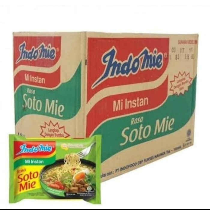 

Indomie soto mie satu dus termurah