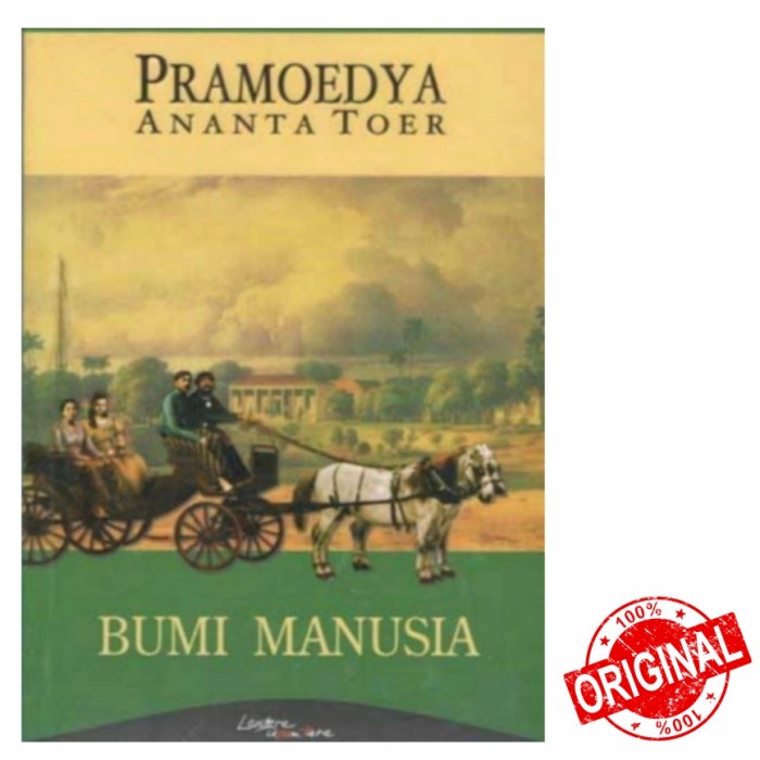 PROMO NOVEL BUMI MANUSIA BY PRAMOEDYA ANANTA TOER - ORIGINAL TERMURAH