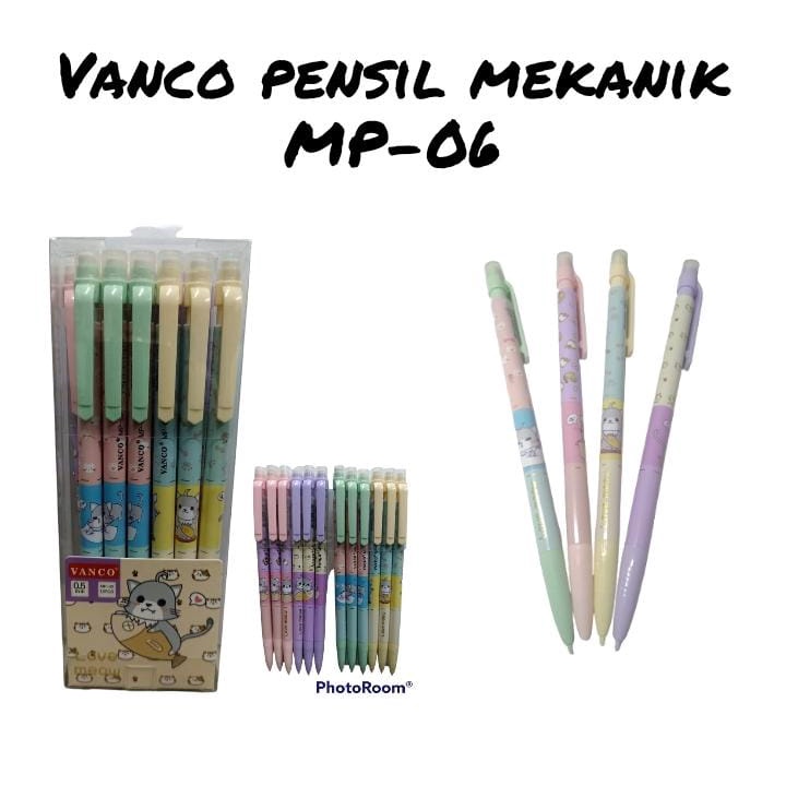 

PENSIL MEKANIK FANCY KARAKTER LOVE MEOW MP-06 UKURAN 0.5MM