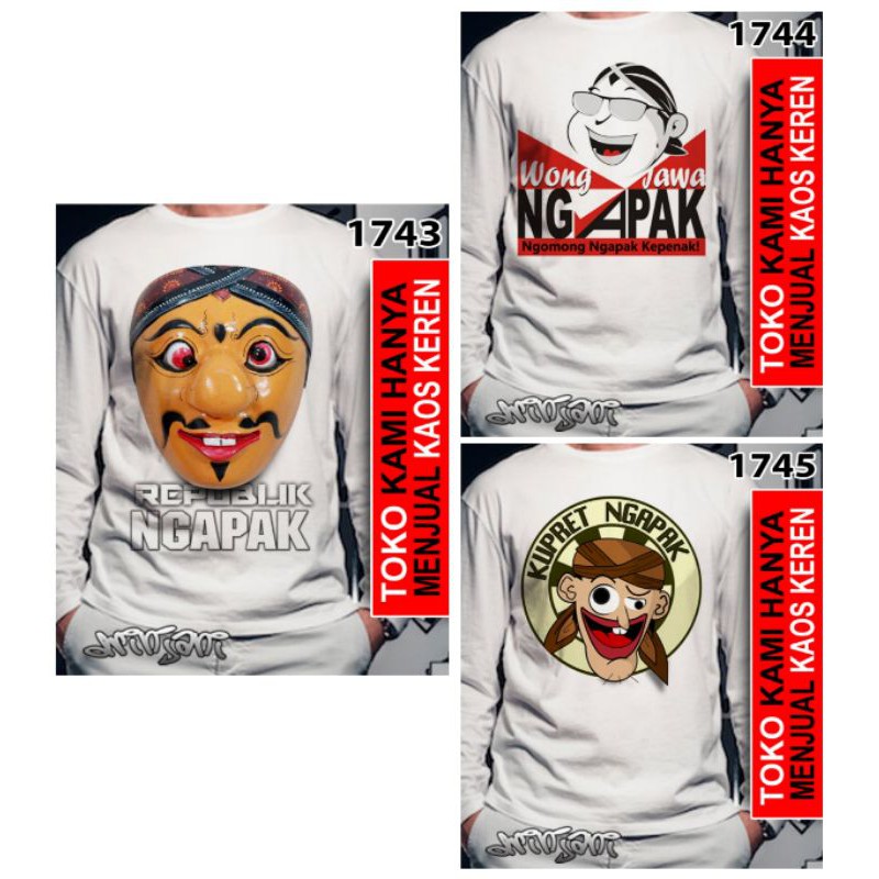 kaos baju kata kata republik ngapak