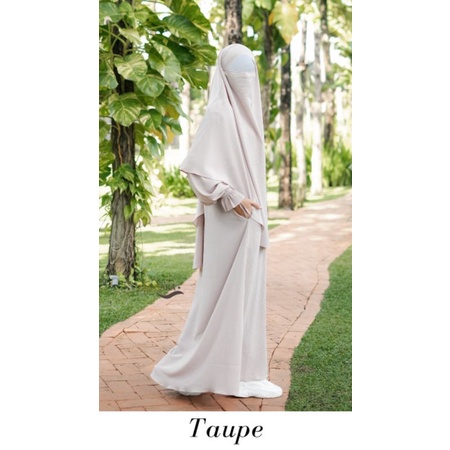 Gamis ONLY Lovely Taupe by Zauhara