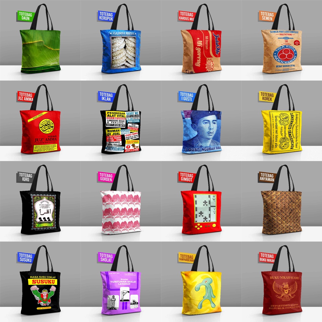 TOTEBAG TAS BELANJA CUSTOM