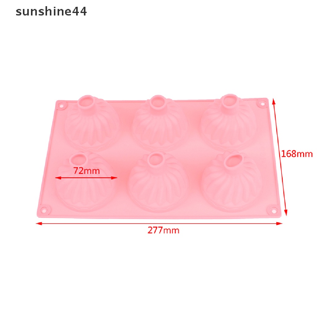 Sunshine Savarin Cetakan Kue Donat / Coklat / Dessert DIY Bahan Silikon