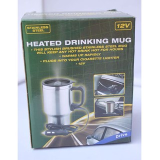 Heated Drinking Mug Car Water Heater Pemanas Air Elektrik Mobil 12V