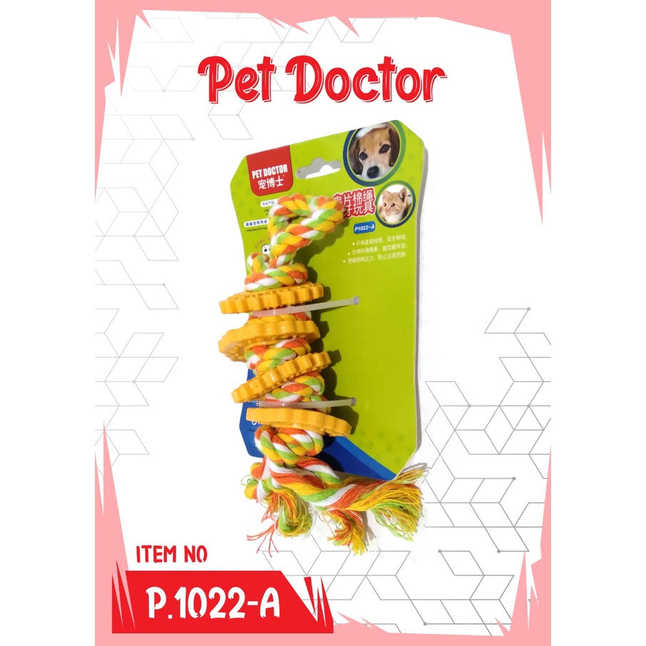 MAIANN GIGITAN ANJING DAN KUCING Ring TOYPet Doctor HIJAU-P1022A