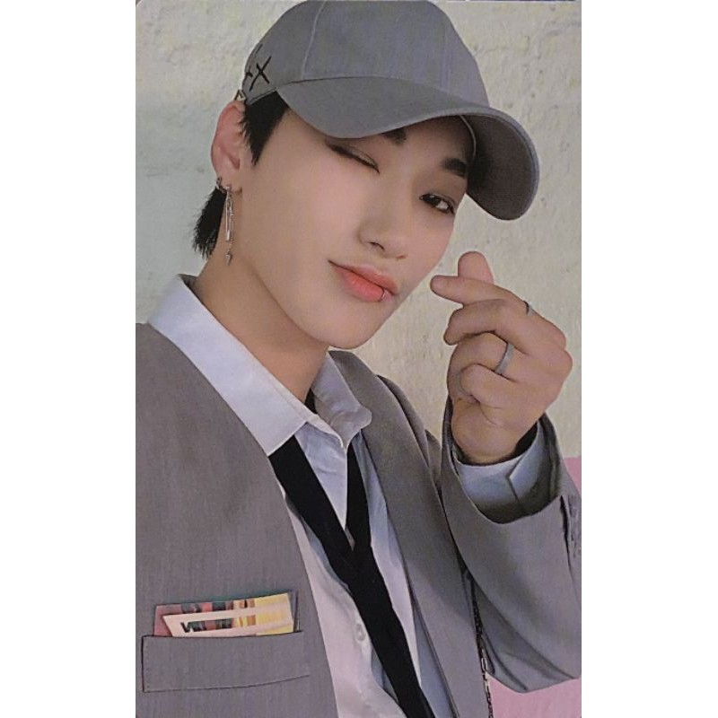 photocard San ateez inception / booked