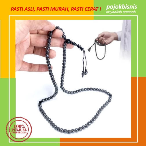 PROMO TASBIH BATU KESEHATAN BLUSTIN 99 BUTIR NATURAL ORIGINAL