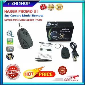 Unik PROMO  Spy Cam Camera Car Key 808 Kamera Mata Mata Model Gantungan Kunci Mobil Murah