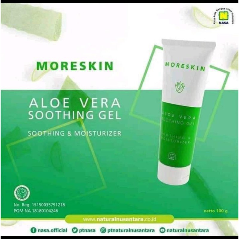 Moreskin Aloevera Gel Kecil /avgk Nasa Original