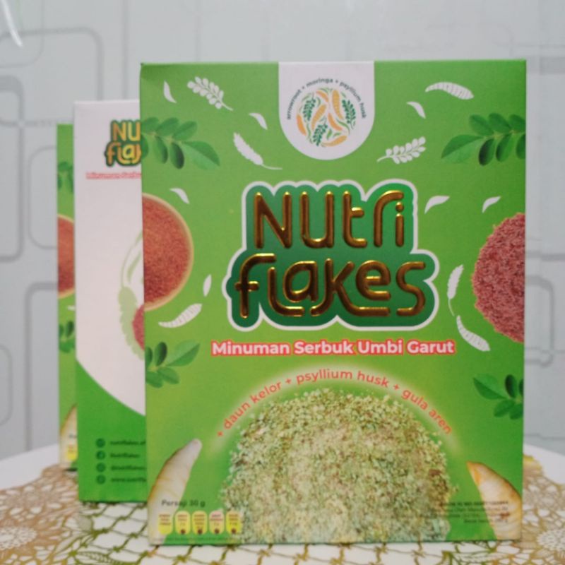 

Nutriflakes Makanan Sereal Umbi Garut - Mengatasi Asam Lambung