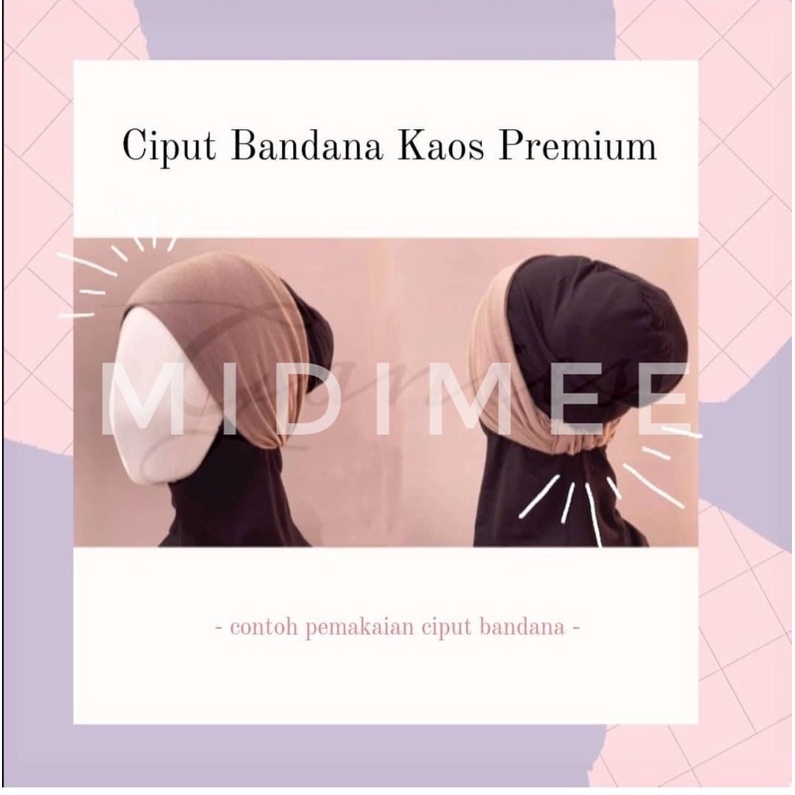 Ciput Bandana Kaos Premium