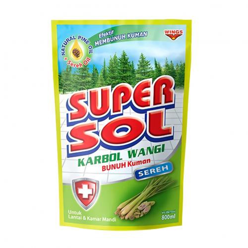 Supersol Karbol Wangi Refill Sereh